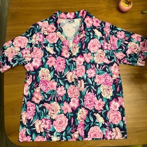Vintage Act 111 shirt. Floral button up